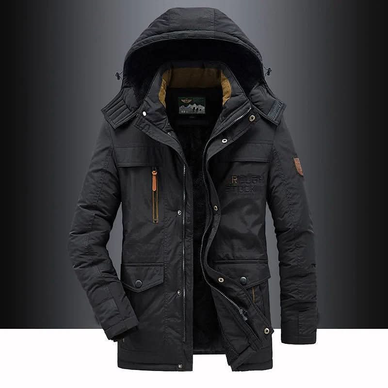 NordicPeak Windproof Winter Parka With Thermal Insulation