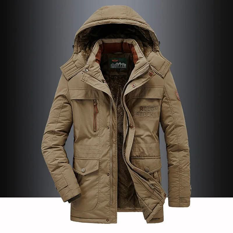 NordicPeak Windproof Winter Parka With Thermal Insulation