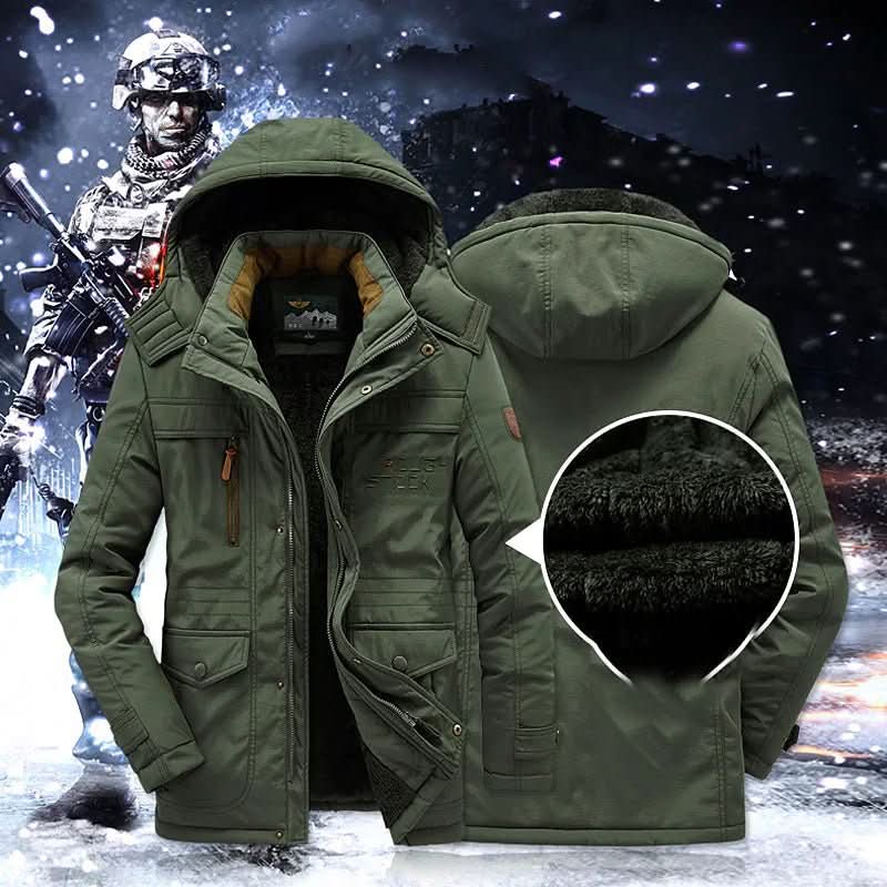 NordicPeak Windproof Winter Parka With Thermal Insulation