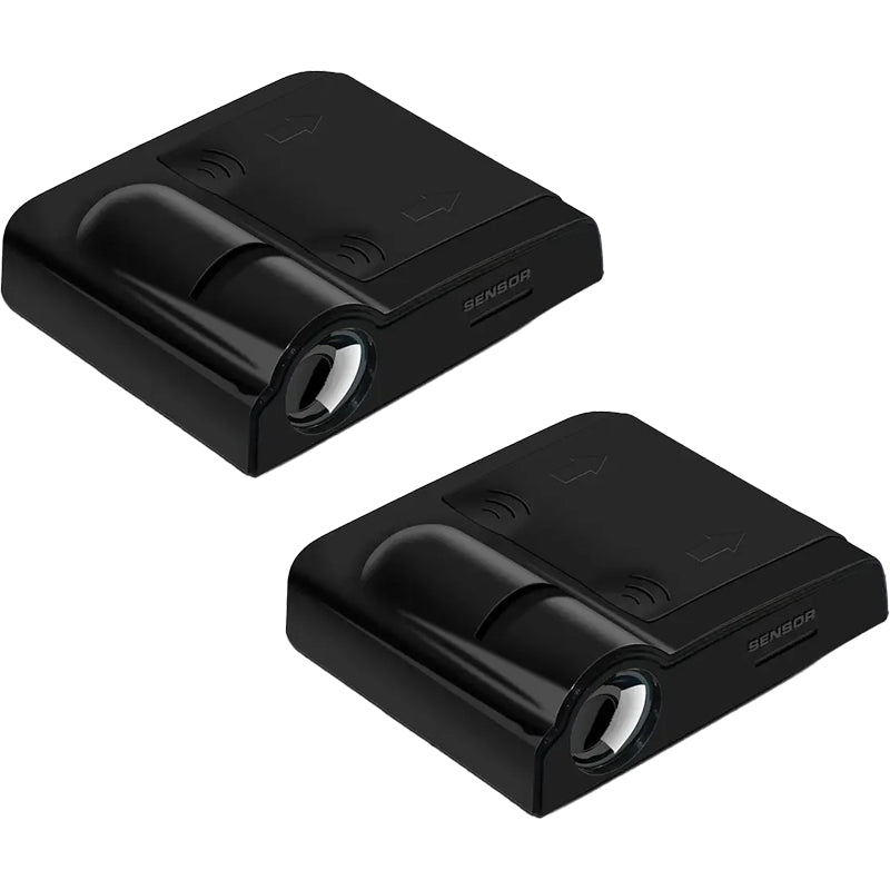 LumaDoor Wireless LED Car Door Projector Light With Custom Logo Display