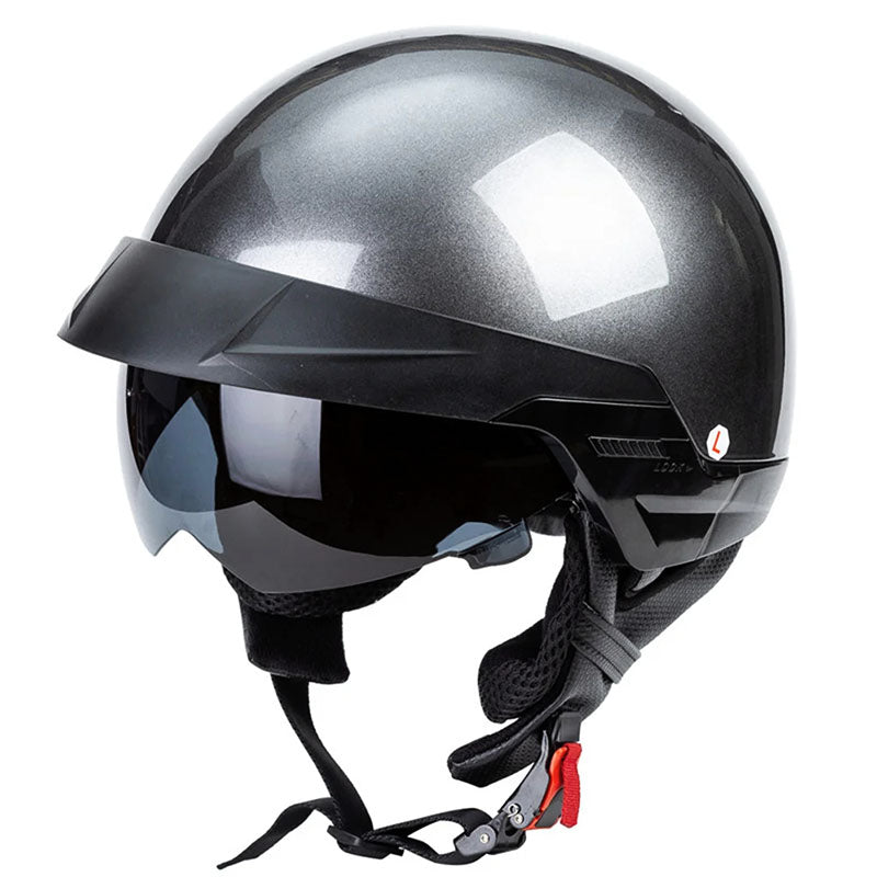 Casco Aperto AstraRidge Cruiser in Stile Harley Omologato DOT