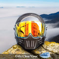 Casco Integral Cruiser con Visera Roja Certificado DOT ECE