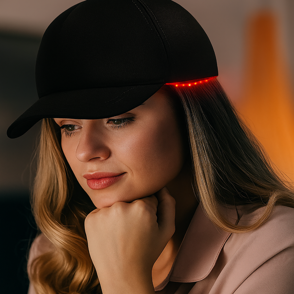 Systém laserové čepice AstraHair pro růst vlasů 150 LED 660nm 850nm