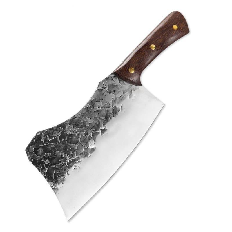 Ruční kovaný santoku nůž z vysoce uhlíkové oceli pro přesné krájení