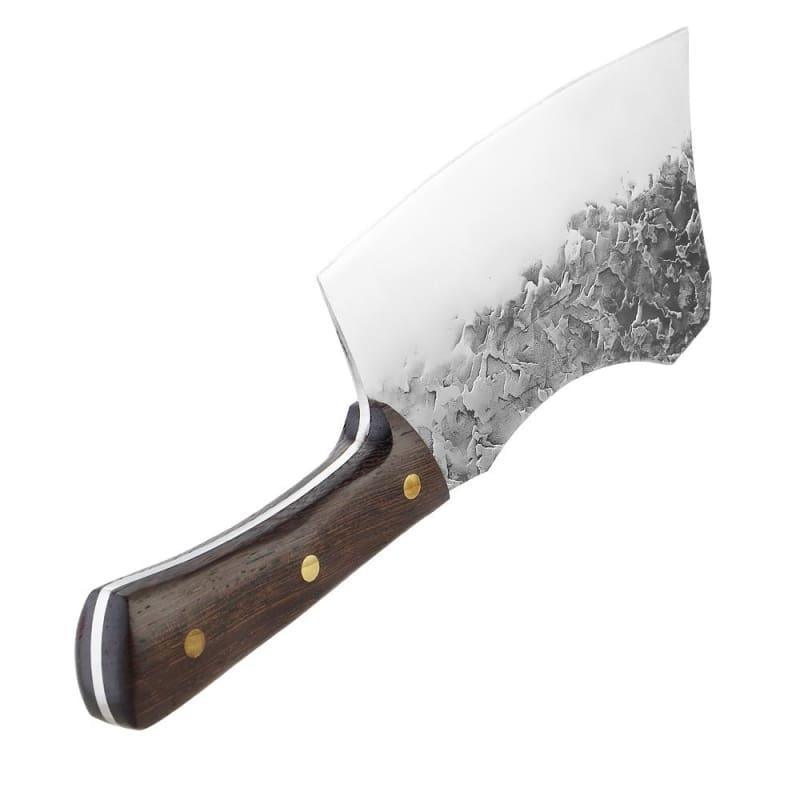 Ruční kovaný santoku nůž z vysoce uhlíkové oceli pro přesné krájení