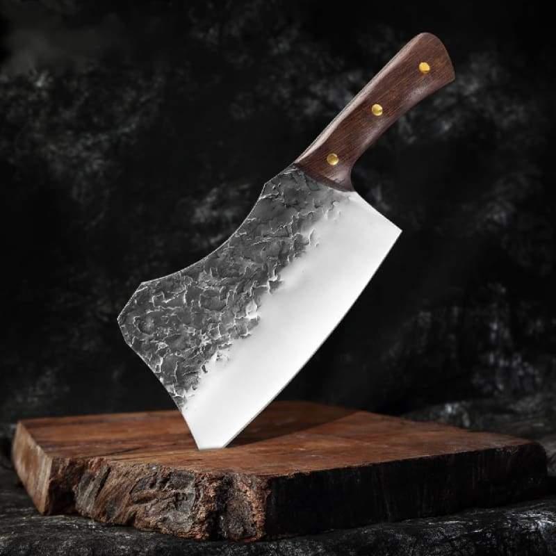 Ruční kovaný santoku nůž z vysoce uhlíkové oceli pro přesné krájení
