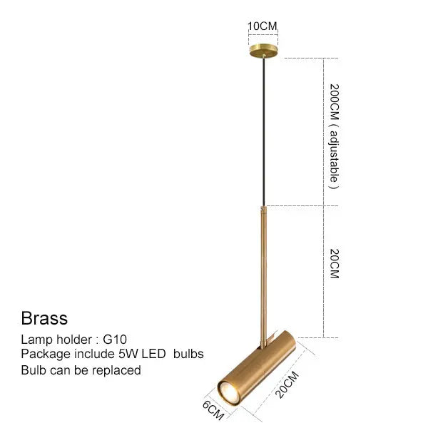 Lunara moderní LED závěsná lampa pro atmosféru v ložnici