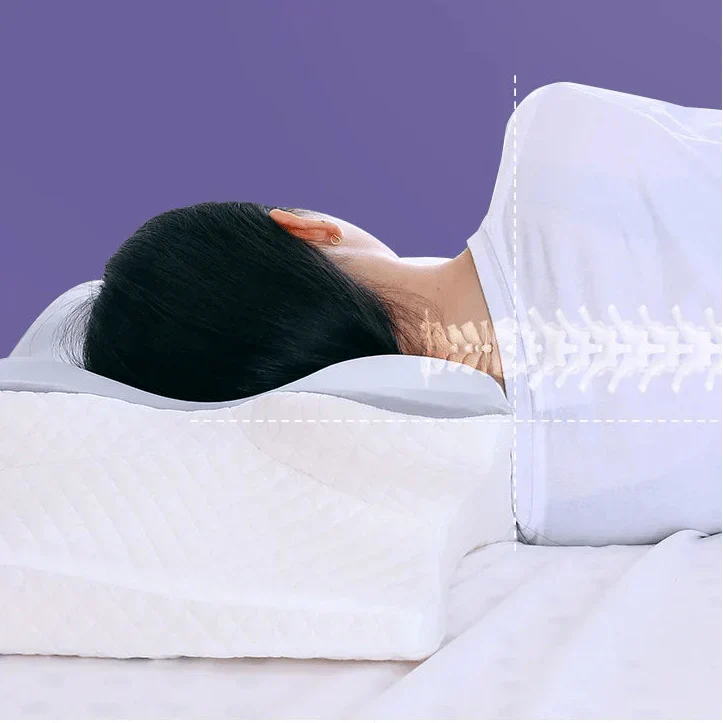 VitaRest ergonomický polštář z paměťové pěny pro úlevu od bolesti krku a ramen