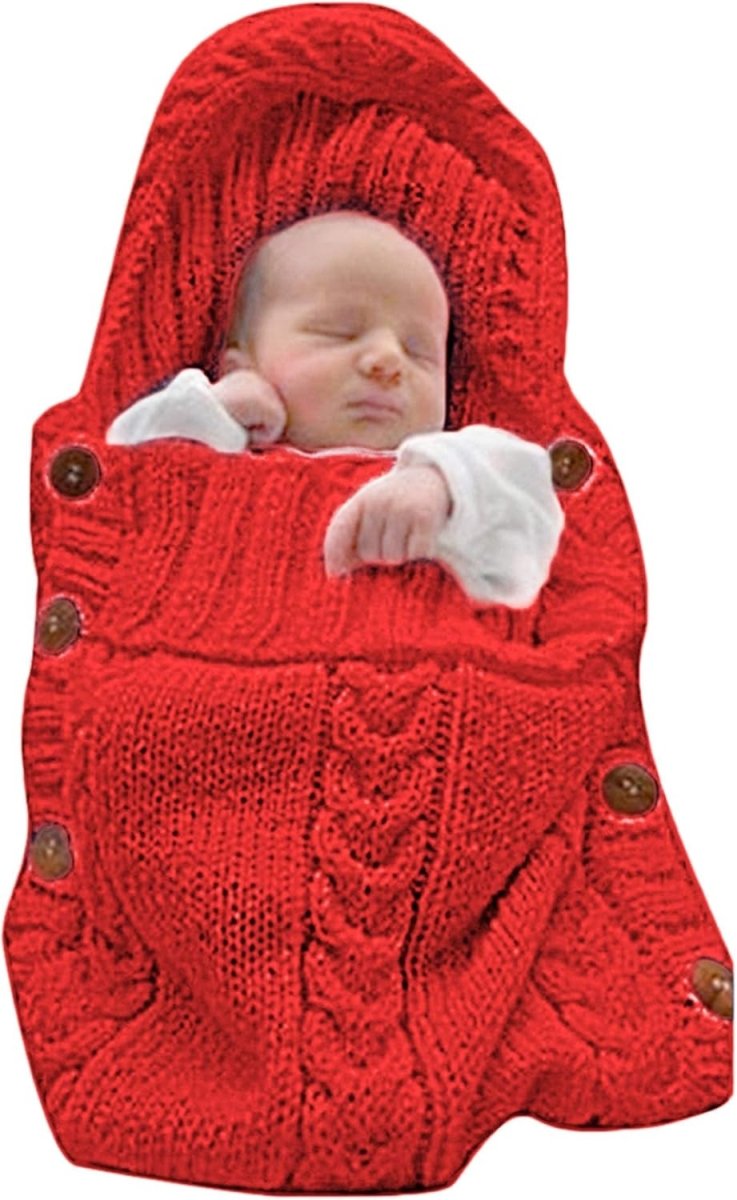 CozyNest Baby Wrap Beige Nyfödd Filt Mjuk Sovsäck för Värme och Komfort
