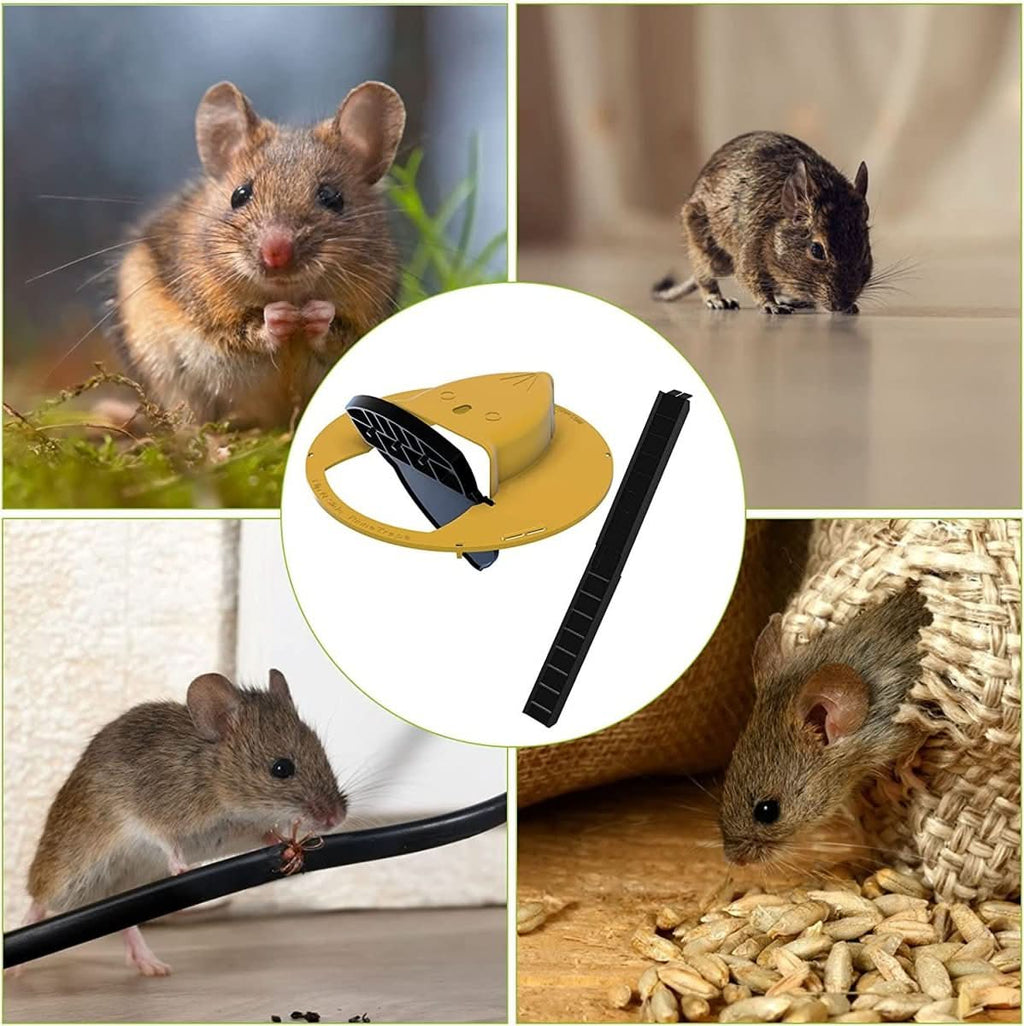 GreenGuard Humane Bucket Lid Mouse Trap For Multi-Catch And Release