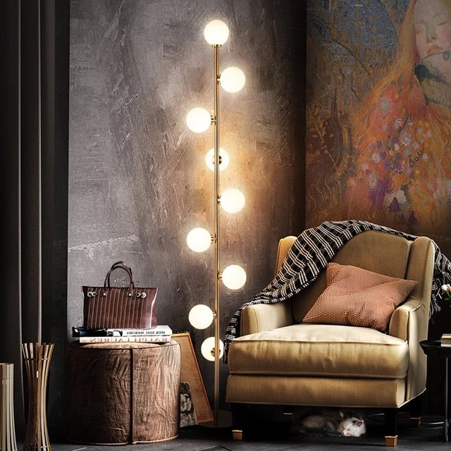 Lampada da Terra Nova Arc | Illuminazione Moderna Minimalista per la Casa
