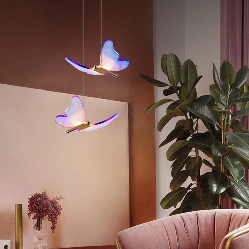 LumiWings Butterfly LED Wall Light With Easy Install