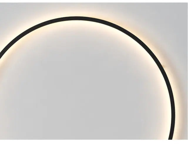 Eclipse kulaté LED nástěnné svítidlo včetně montážní sady