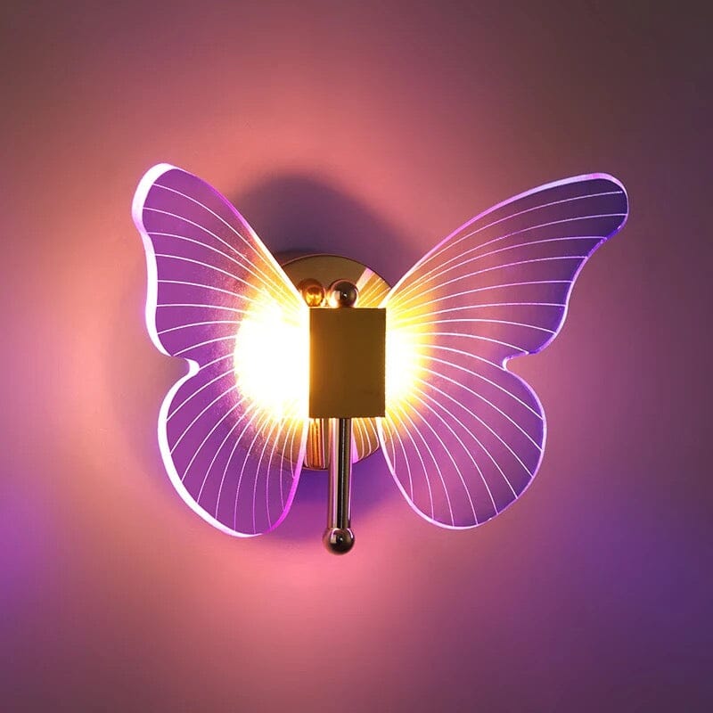 LumiWings Butterfly LED Wall Light With Easy Install