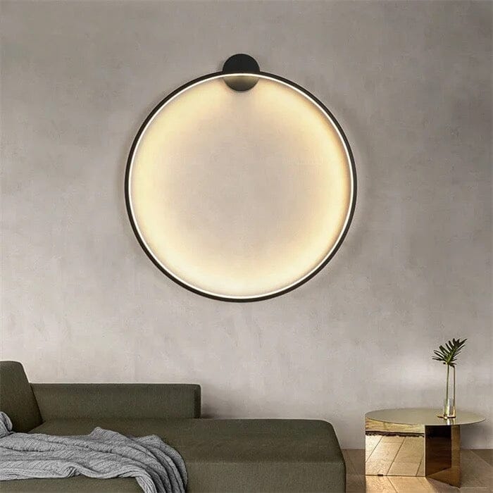 Eclipse kulaté LED nástěnné svítidlo včetně montážní sady
