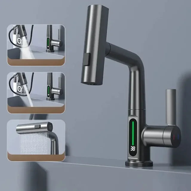 AeroFlow Pro Smart Kitchen Faucet With Intuitive Temperature Control
