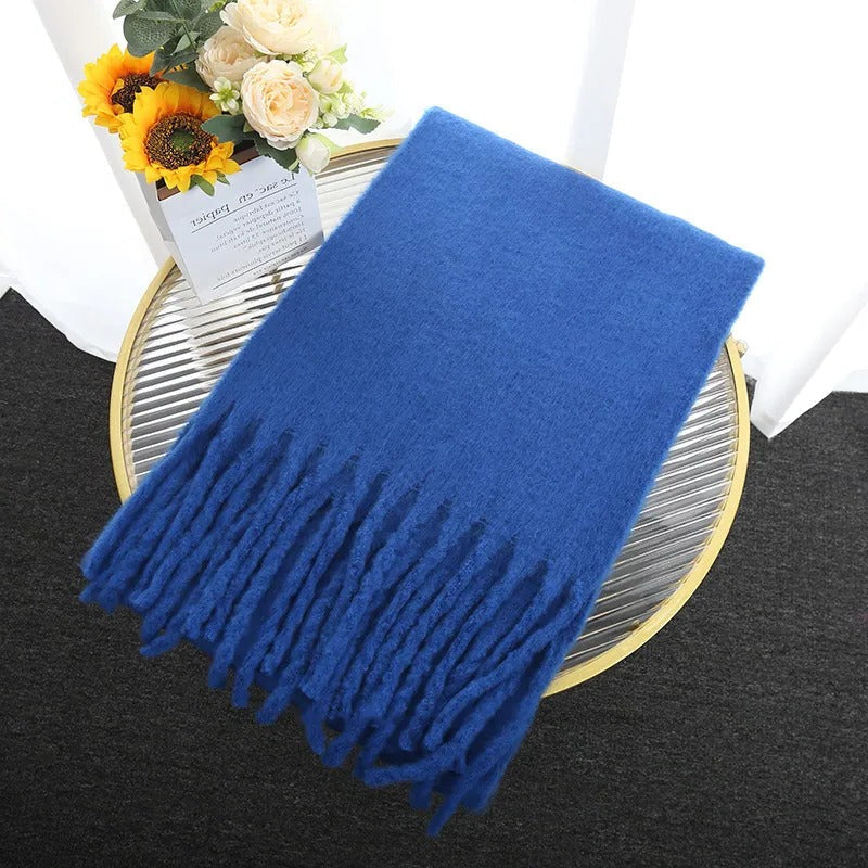 Vibrant Winter Cashmere Scarf For Cozy Warmth And Style