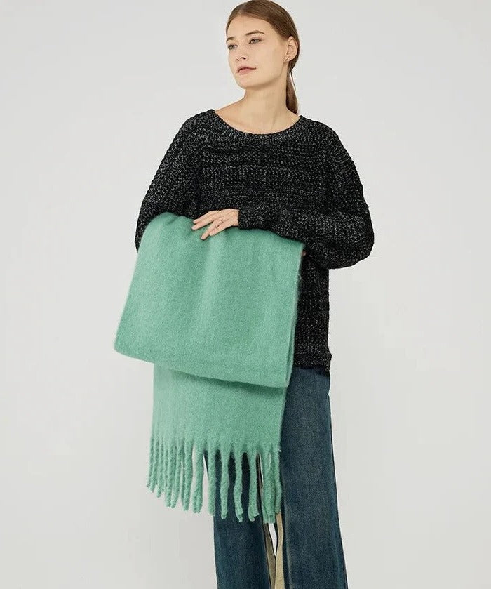 Vibrant Winter Cashmere Scarf For Cozy Warmth And Style
