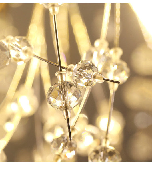 Závěsná lampa AstraLume Dandelion Crystal s nastavitelnou výškou