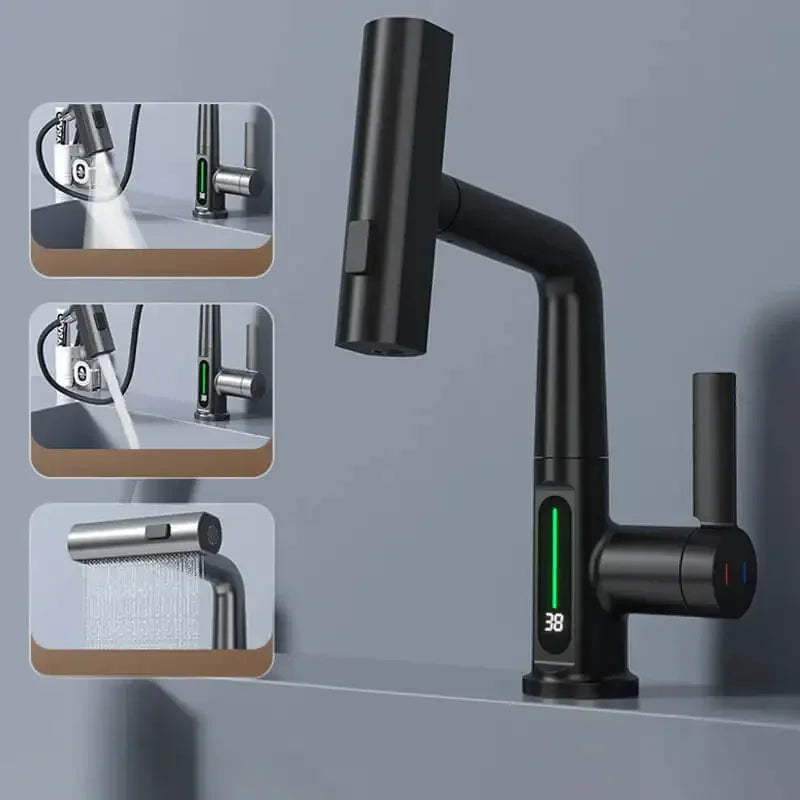 AeroFlow Pro Smart Kitchen Faucet With Intuitive Temperature Control