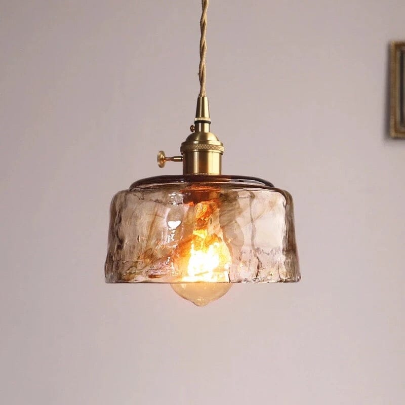 AstraGlow Moderní skleněné stropní svítidlo do kuchyně a koupelny