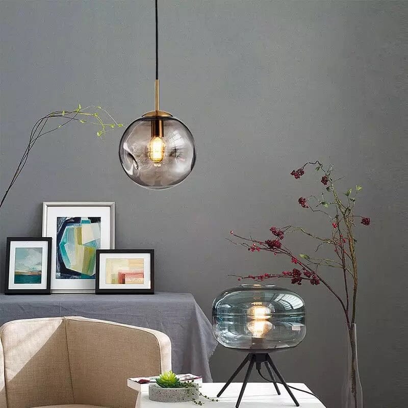 Serene Glass Ceiling Pendant Light With Streamlined Silhouette