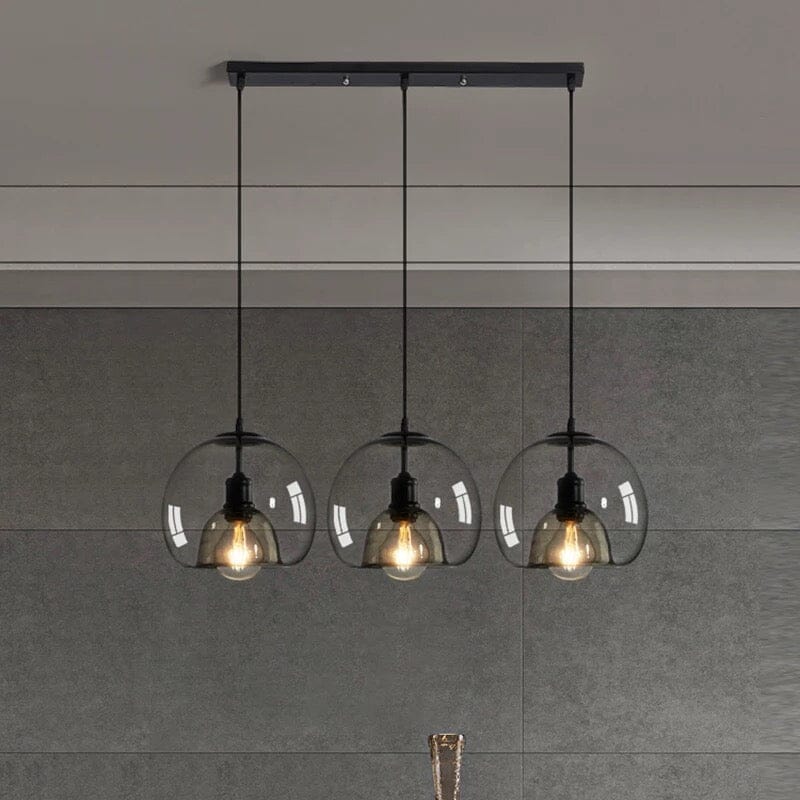 Závěsné skleněné lampy Lyris pro moderní kuchyně a koupelny