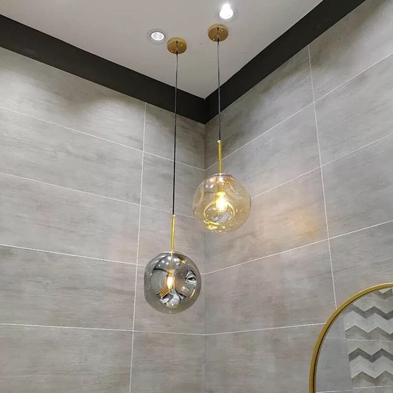 Serene Glass Ceiling Pendant Light With Streamlined Silhouette