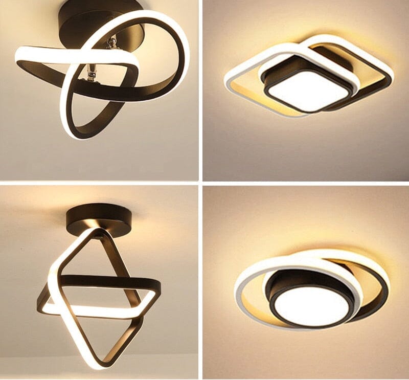 LyraNova Kid Friendly Wall Lamps With Remote And Tricolor Shades