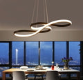 Nordic Inspired Creative Pendant Lamp in Aluminium Finish