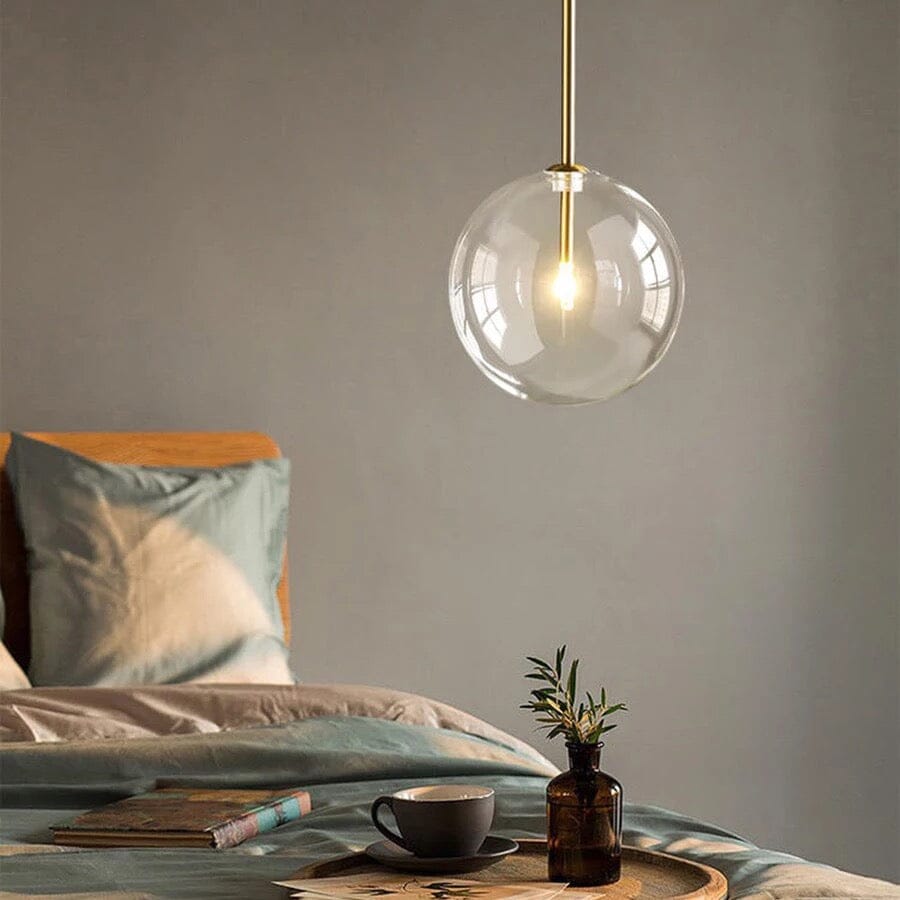 Arden Nordic Glas-Kugel-Pendelleuchten von Linvale Studio