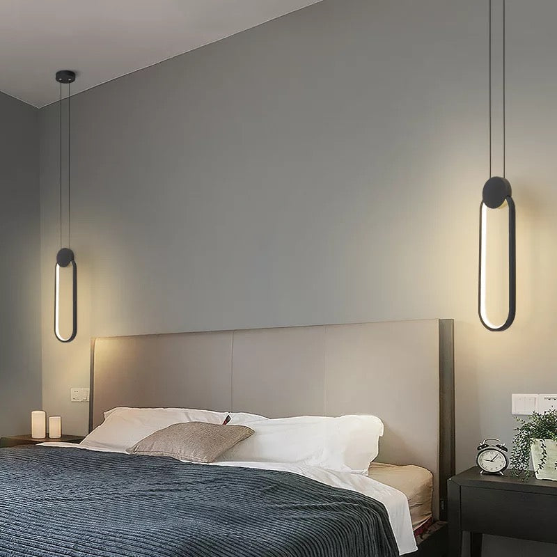 Závěsné svítidlo Nyra Moderní minimalistické železné svítidlo do kuchyní