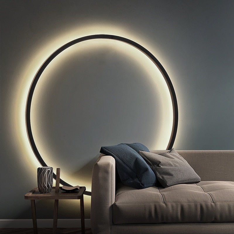 AuroraX Orbit Kulaté LED nástěnné svítidlo Moderní design Pro