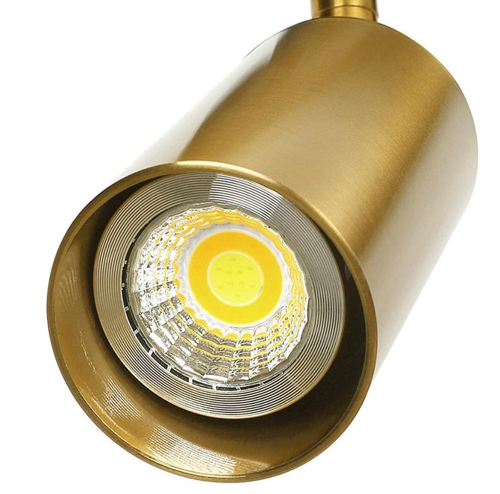 Lámpara de techo con foco LED ajustable LumaraFlex con cabezales giratorios