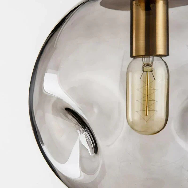 Serene Glass Ceiling Pendant Light With Streamlined Silhouette