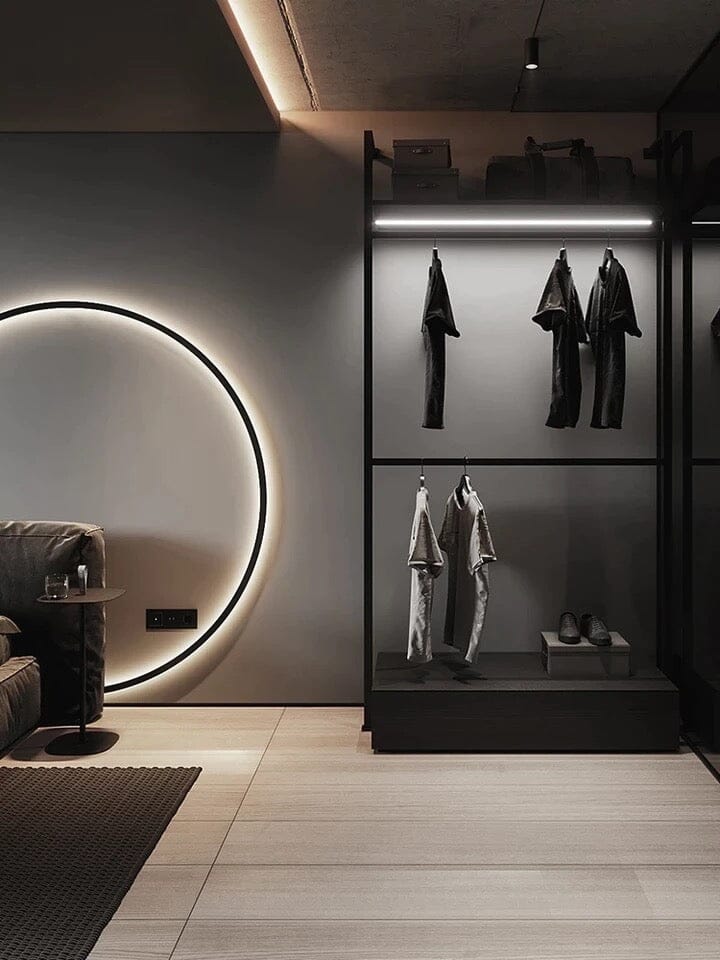 AuroraX Orbit Kulaté LED nástěnné svítidlo Moderní design Pro
