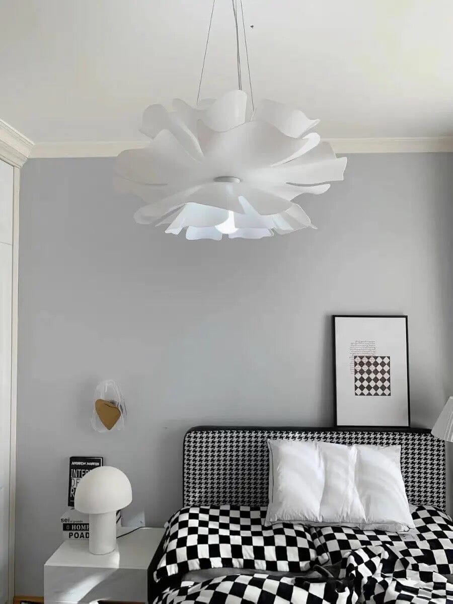 چراغ آویز Cirra Cloudleaf با بدنه آهن و آکریلیک برای نور گرم
