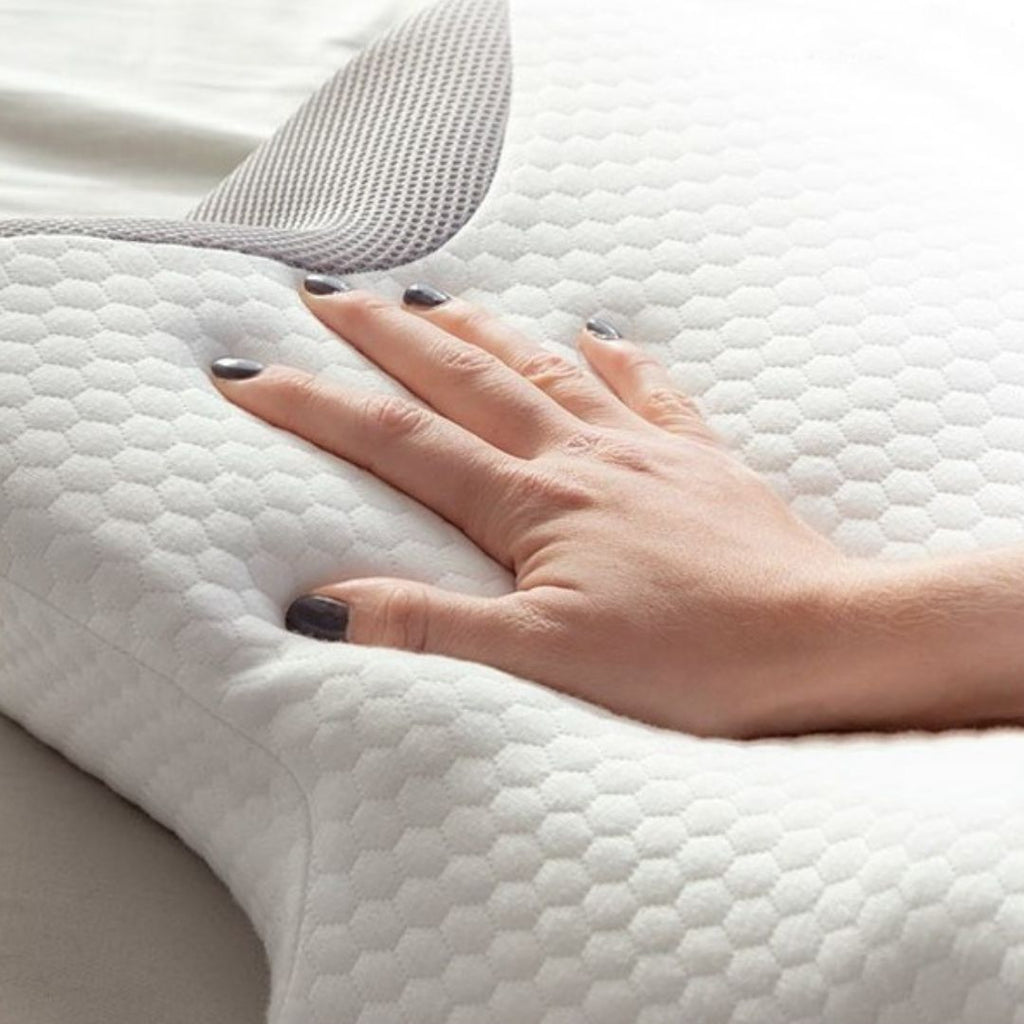 Nivara Sleep Pillow Cervical Contour Memory Foam For Neck Pain Relief