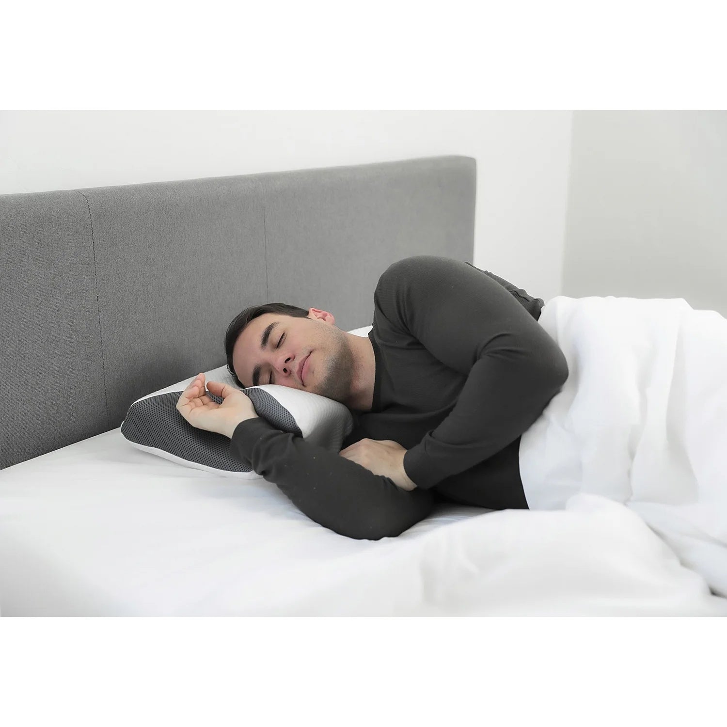 Nivara Sleep Pillow Cervical Contour Memory Foam For Neck Pain Relief