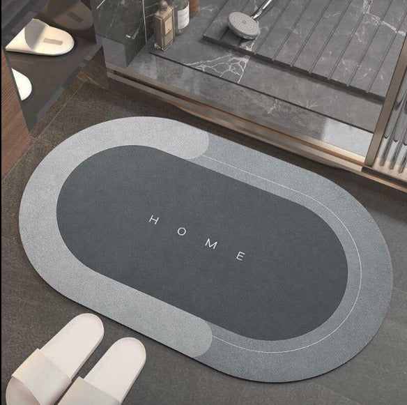 QuellDry Bath Mat Ultra Absorbent Non Slip Bath Mat