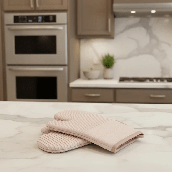TempGuard Pro Guanti da Forno Antiscivolo in Silicone per Massima Protezione dal Calore
