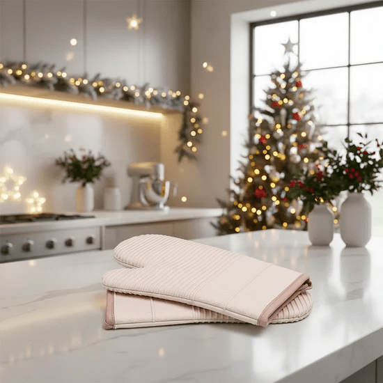 TempGuard Pro Guanti da Forno Antiscivolo in Silicone per Massima Protezione dal Calore