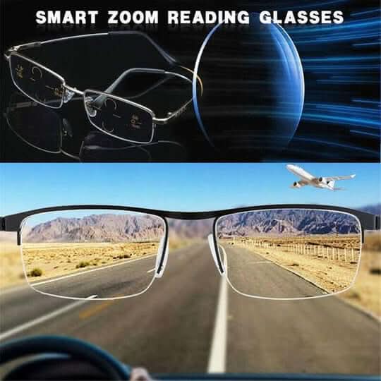 LuminaSight inteligentní progresivní čočky pro jasné čtení a řízení