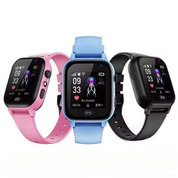 SafeQuest Jr GPS dětské chytré hodinky s reálným časovým sledováním a bezpečnostními funkcemi