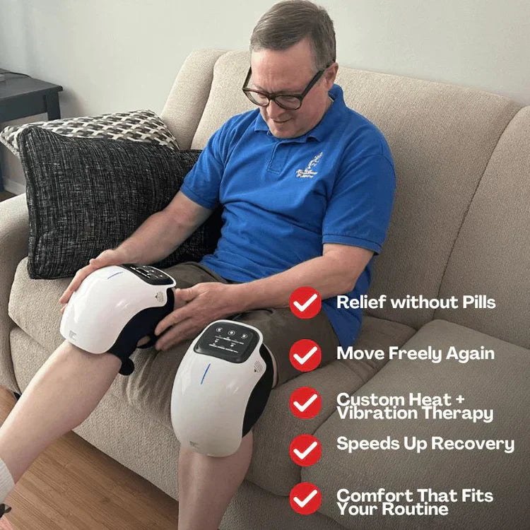 Heated Knee Massager Device For Knees And Everyday Comfort