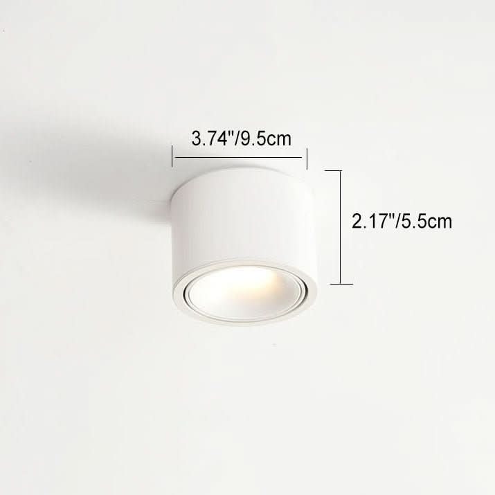 NovaDisk Moderní minimalistické LED stropní světlo pro soustředěné osvětlení