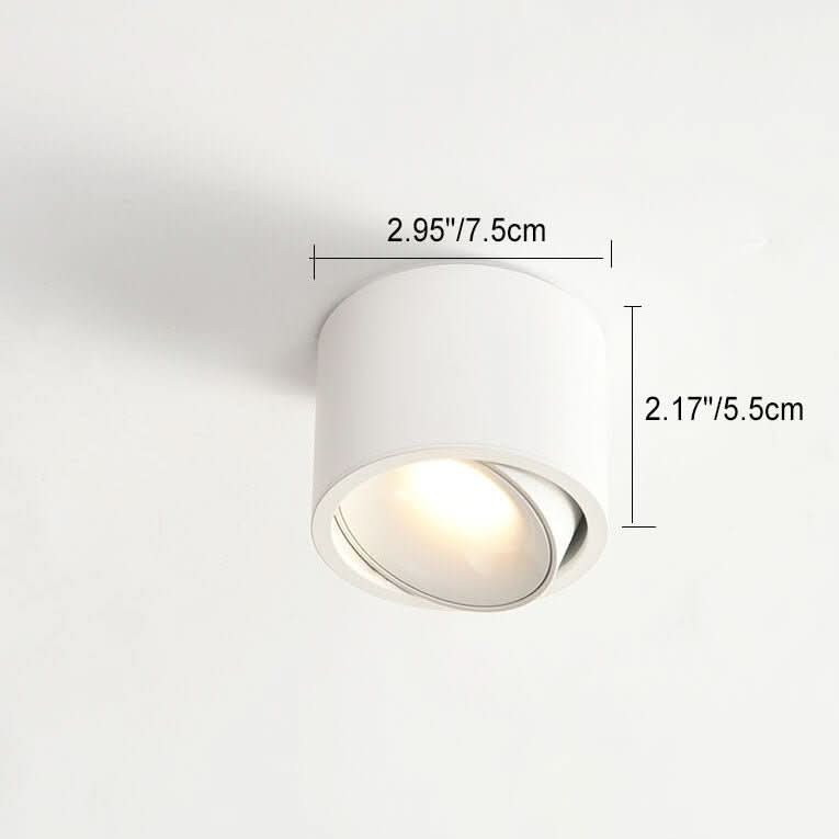 NovaDisk Moderní minimalistické LED stropní světlo pro soustředěné osvětlení