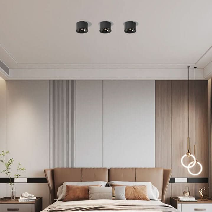 NovaDisk Moderní minimalistické LED stropní světlo pro soustředěné osvětlení