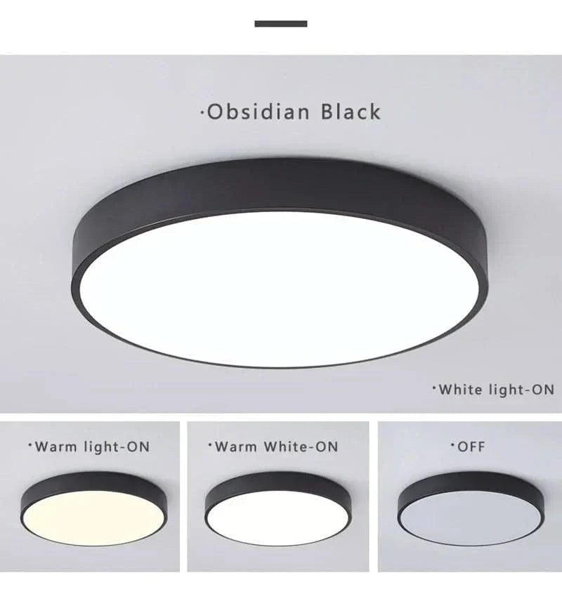 LumaNova LED Ceiling Light With Modern Design And Even Illumination