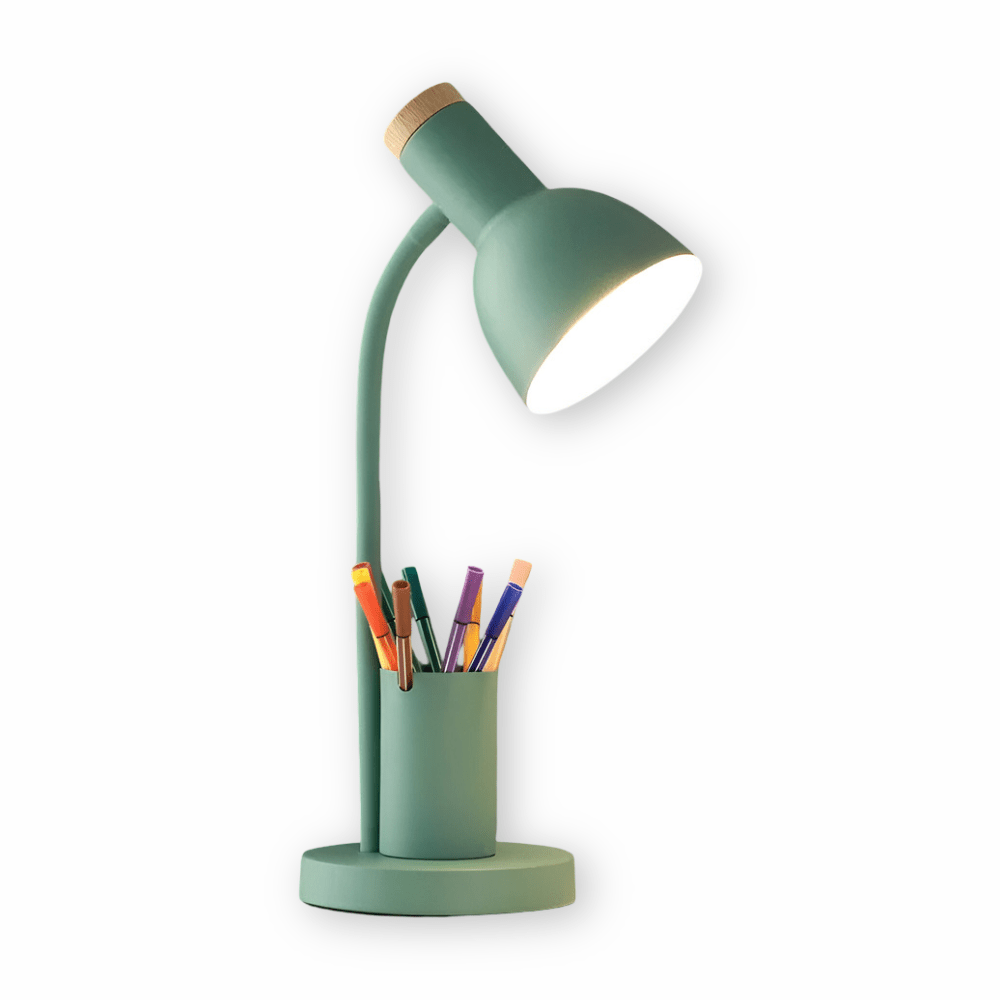 AeroDesk LED-Tischlampe mit Stifthalter für Organisation und Beleuchtung